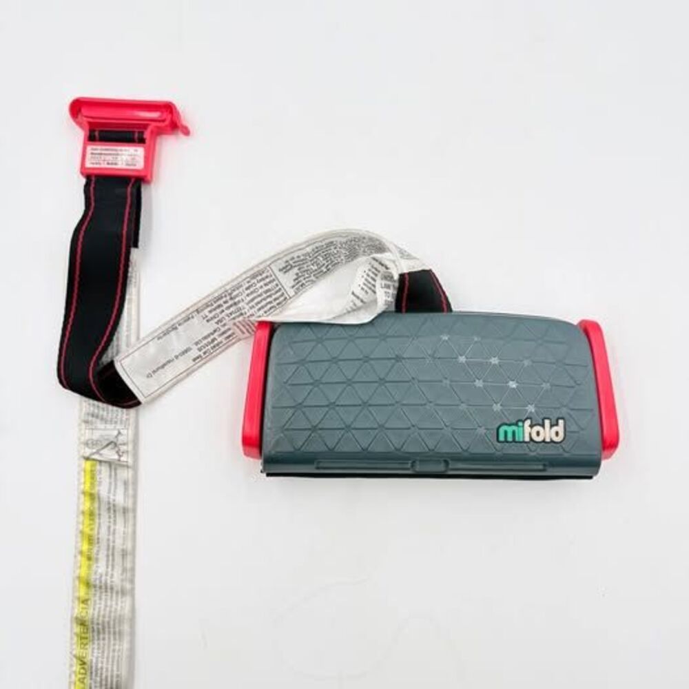 Mifold Comfort Grab-and-go Car Backless Booster Seat-Compact and Portable